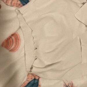 Elegant White Women's Sweater